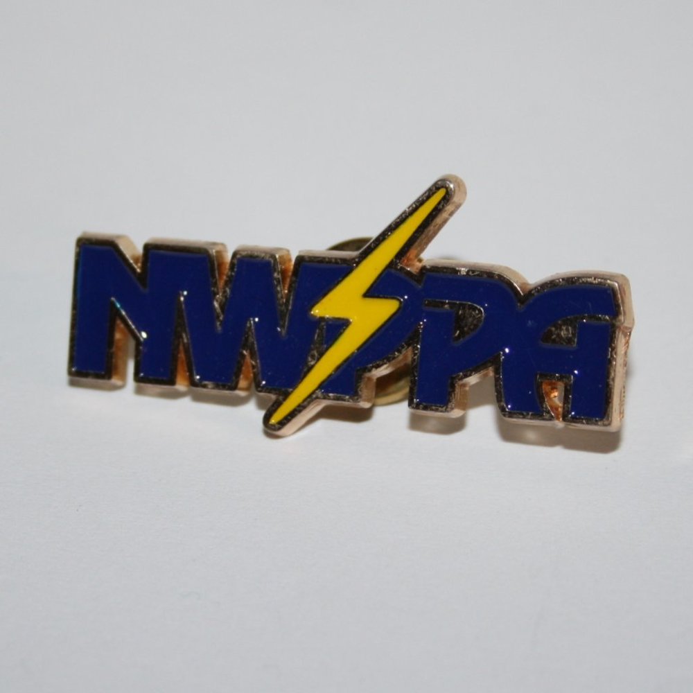 🔷⚡ NWPPA Lapel Pin · Northwest Public Power Association · 1.5" ⚡🔷